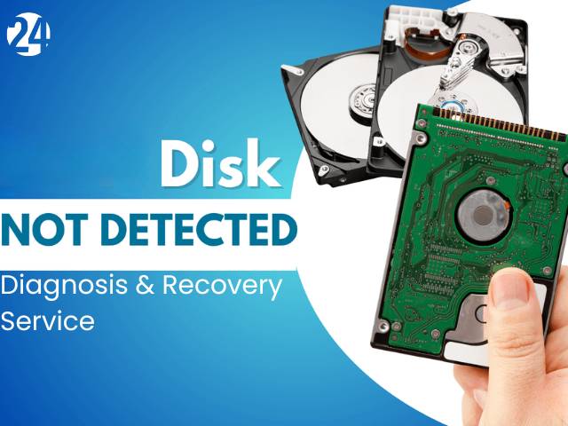 Disk Not Detected – Diagnosis & Recovery Service