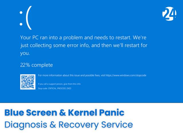 Blue Screen & Kernel Panic Diagnosis & Recovery Service