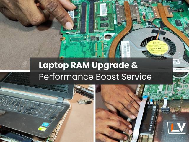 Laptop RAM Upgrade & Performance Boost Service